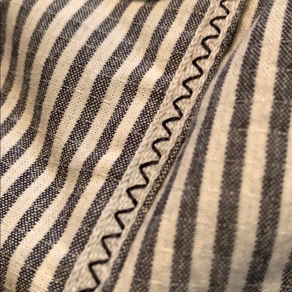 Covington Cotton Striped Unlined Blazer - Picture 7 of 7